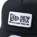 9FORTY A-Frameトラッカー Square Patch ブラック/ホワイト | NEW ERA ニューエラ公式オンラインストア