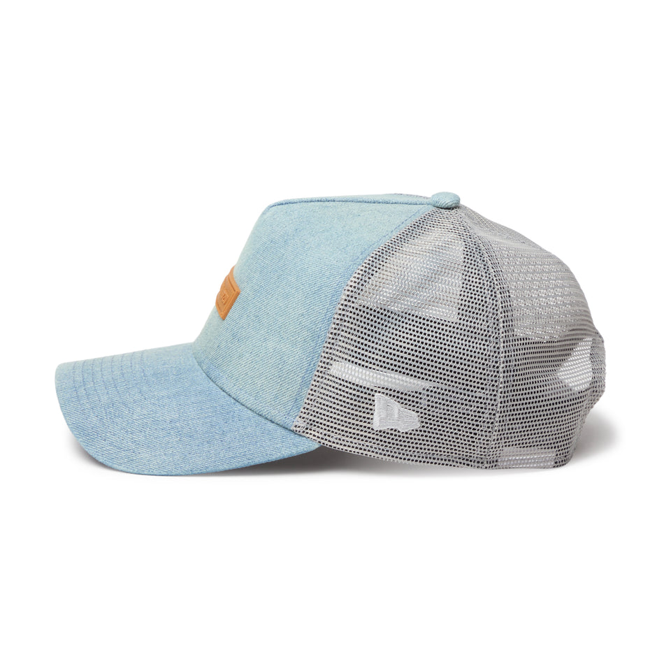9FORTY A-Frame Trucker ラバーパッチ ウォッシュドデニム | NEW ERA ニューエラ公式オンラインストア