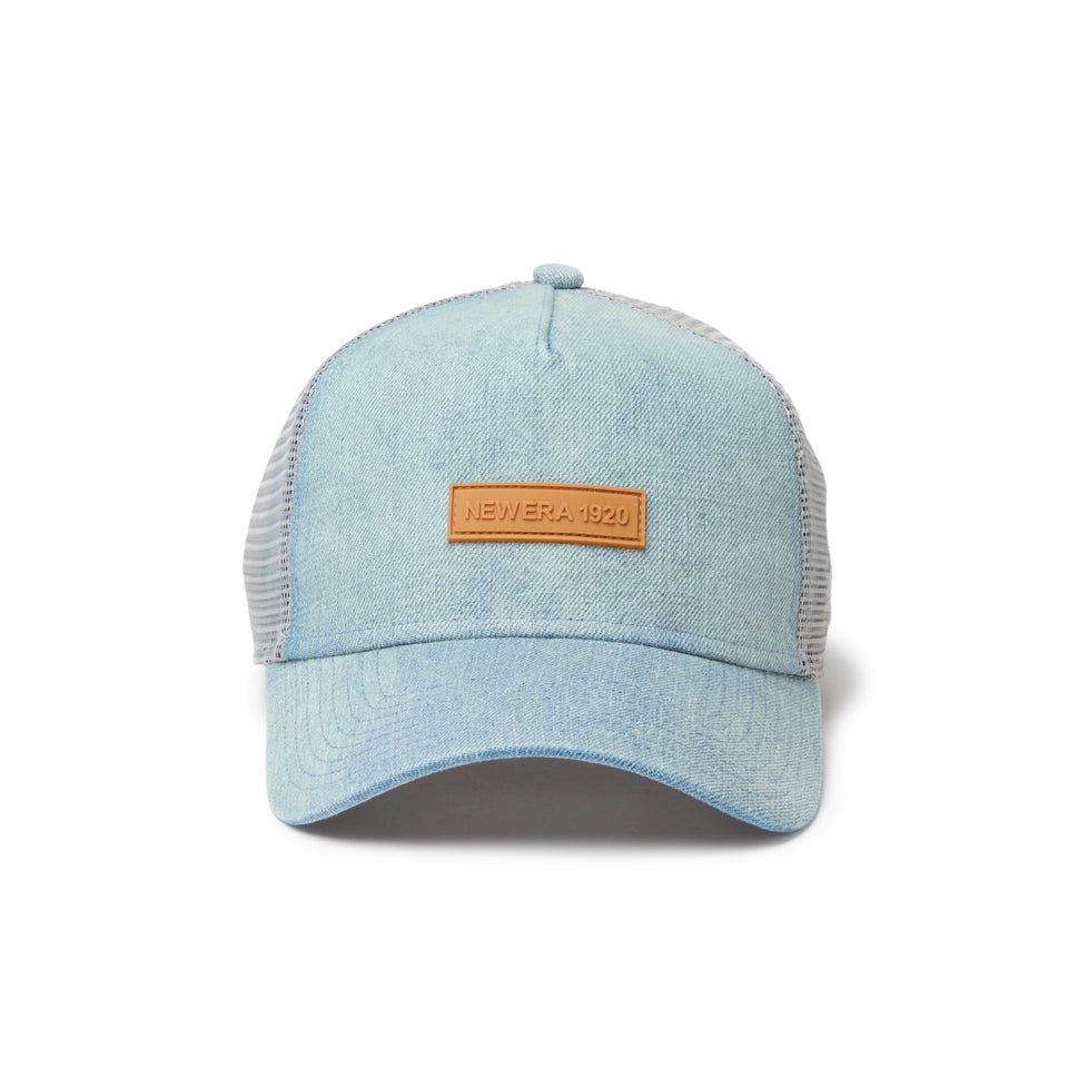 9FORTY A-Frame Trucker ラバーパッチ ウォッシュドデニム | NEW ERA ニューエラ公式オンラインストア