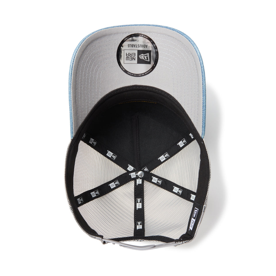 9FORTY A-Frame Trucker ラバーパッチ ウォッシュドデニム | NEW ERA ニューエラ公式オンラインストア