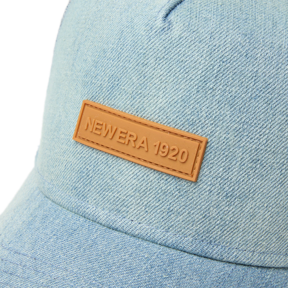9FORTY A-Frame Trucker ラバーパッチ ウォッシュドデニム | NEW ERA ニューエラ公式オンラインストア
