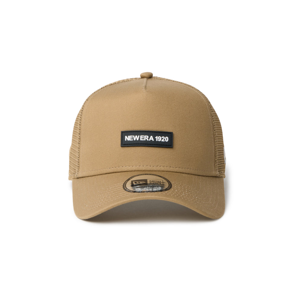 9FORTY A-Frame トラッカー Rubber Patch ラバーパッチ NEW ERA 1920 カーキ | NEW ERA ニューエラ公式オンラインストア