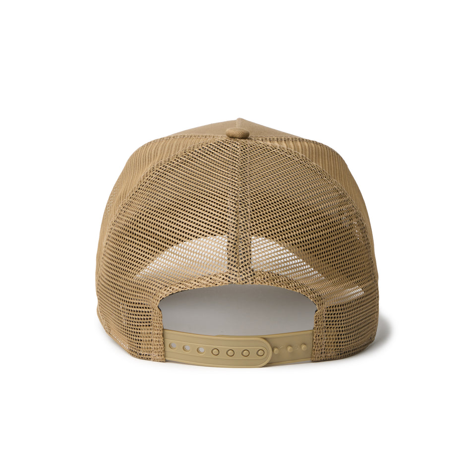 9FORTY A-Frame トラッカー Rubber Patch ラバーパッチ NEW ERA 1920 カーキ