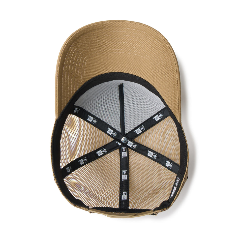 9FORTY A-Frame トラッカー Rubber Patch ラバーパッチ NEW ERA 1920 カーキ