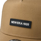 9FORTY A-Frame トラッカー Rubber Patch ラバーパッチ NEW ERA 1920 カーキ