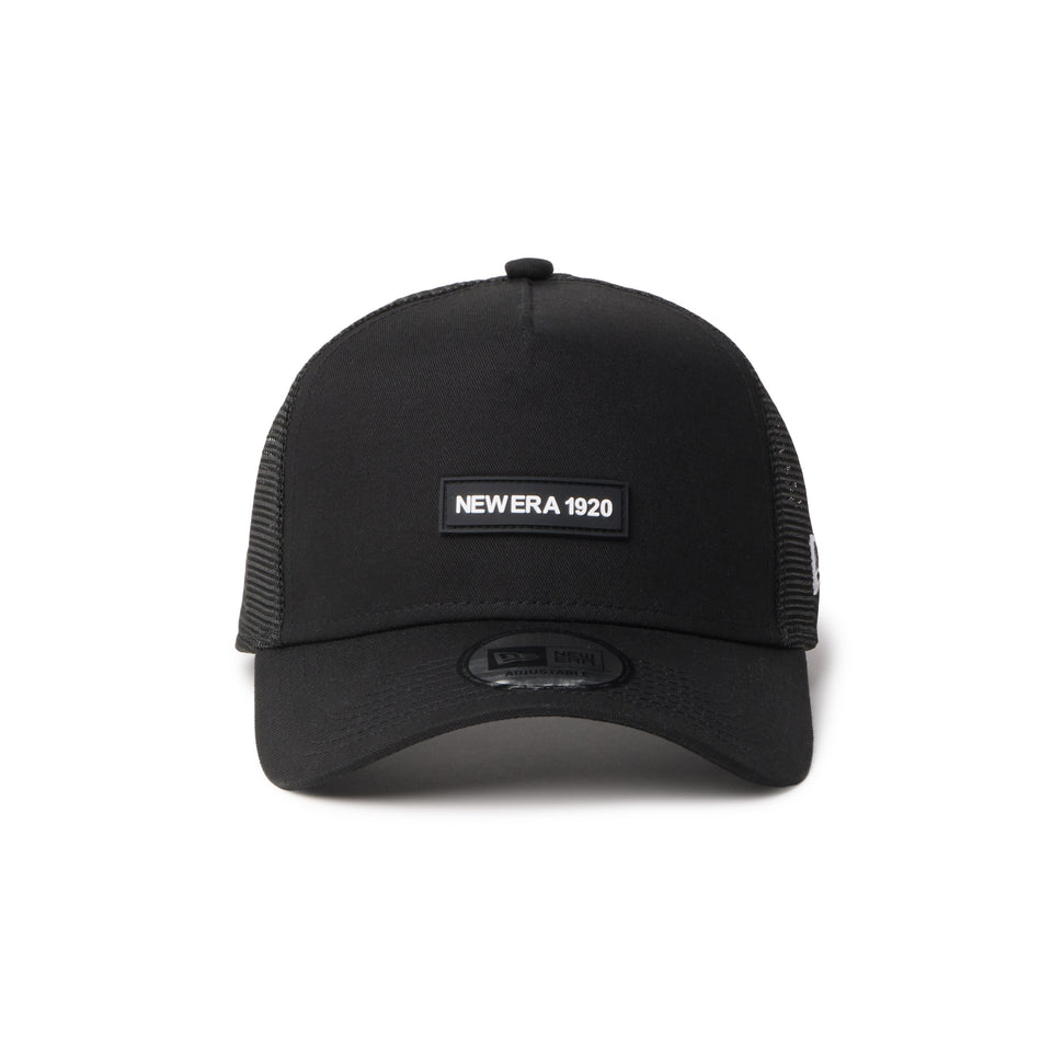 9FORTY A-Frame トラッカー Rubber Patch ラバーパッチ NEW ERA 1920 ブラック | NEW ERA ニューエラ公式オンラインストア