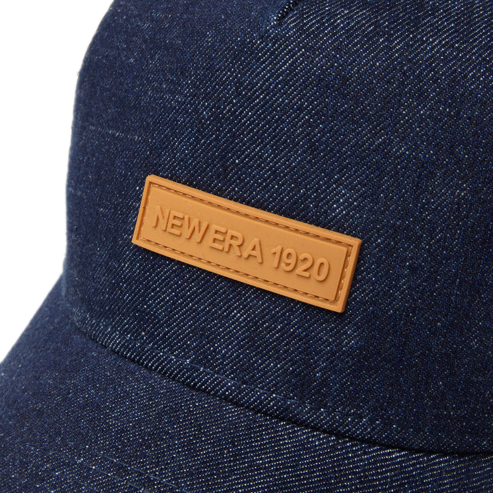 9FORTY A-Frame Trucker ラバーパッチ インディゴデニム | NEW ERA ニューエラ公式オンラインストア