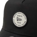 9FORTY A-Frame トラッカー Round Patch ブラック | NEW ERA ニューエラ公式オンラインストア