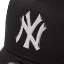9FORTY A-Frame トラッカー ニューヨーク・ヤンキース TPUロゴ ブラック | NEW ERA ニューエラ公式オンラインストア