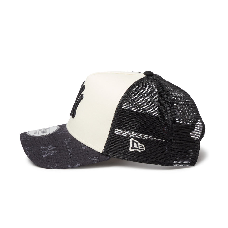 9FORTY A-Frame トラッカー MLB Jacquard ニューヨーク・ヤンキース ブラック | NEW ERA ニューエラ公式オンラインストア