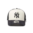 9FORTY A-Frame トラッカー MLB Jacquard ニューヨーク・ヤンキース ブラック | NEW ERA ニューエラ公式オンラインストア