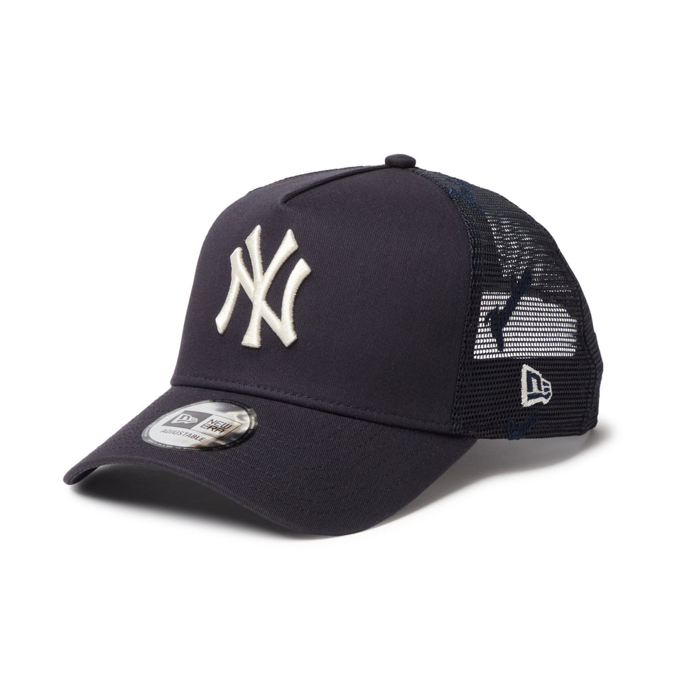 9FORTY A-Frame トラッカー ニューヨーク・ヤンキース MLB Embroidered Mesh ネイビー | NEW ERA ニューエラ公式オンラインストア