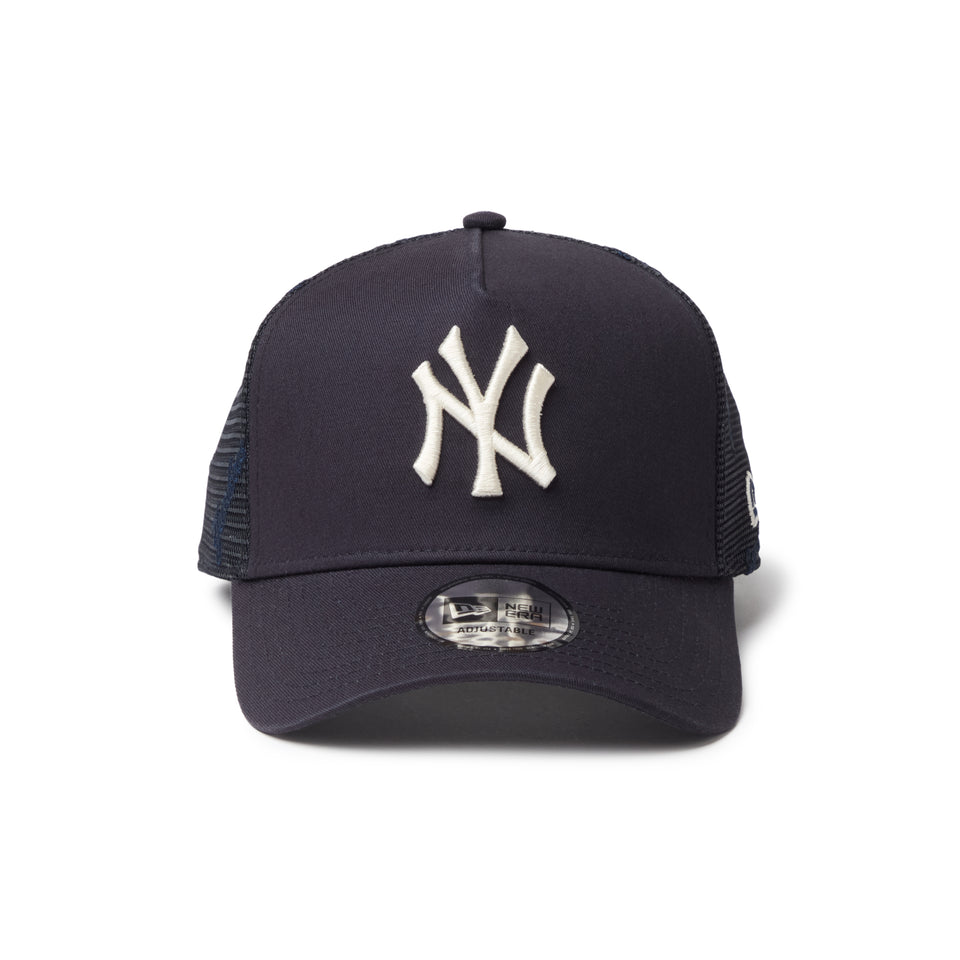9FORTY A-Frame トラッカー ニューヨーク・ヤンキース MLB Embroidered Mesh ネイビー | NEW ERA ニューエラ公式オンラインストア