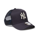 9FORTY A-Frame トラッカー ニューヨーク・ヤンキース MLB Embroidered Mesh ネイビー | NEW ERA ニューエラ公式オンラインストア