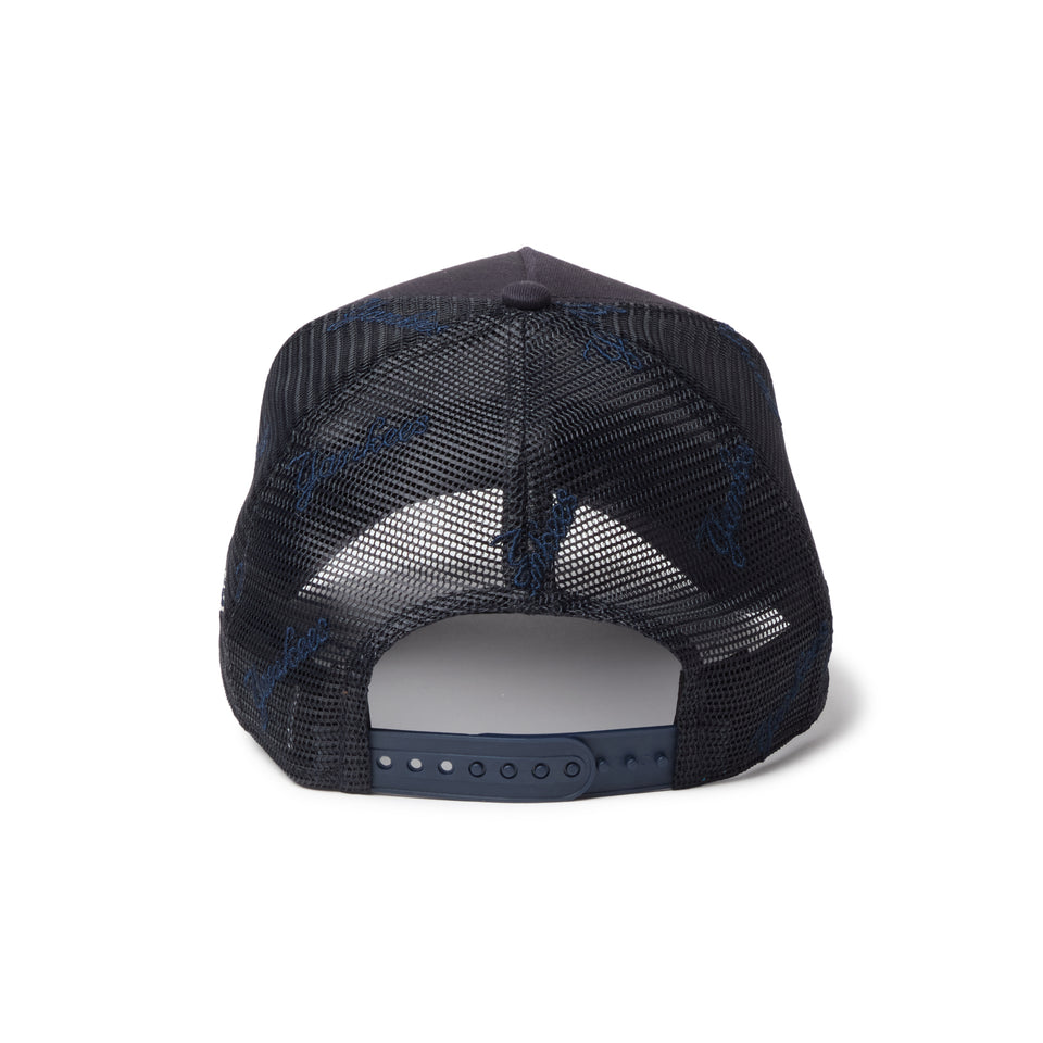 9FORTY A-Frame トラッカー ニューヨーク・ヤンキース MLB Embroidered Mesh ネイビー | NEW ERA ニューエラ公式オンラインストア