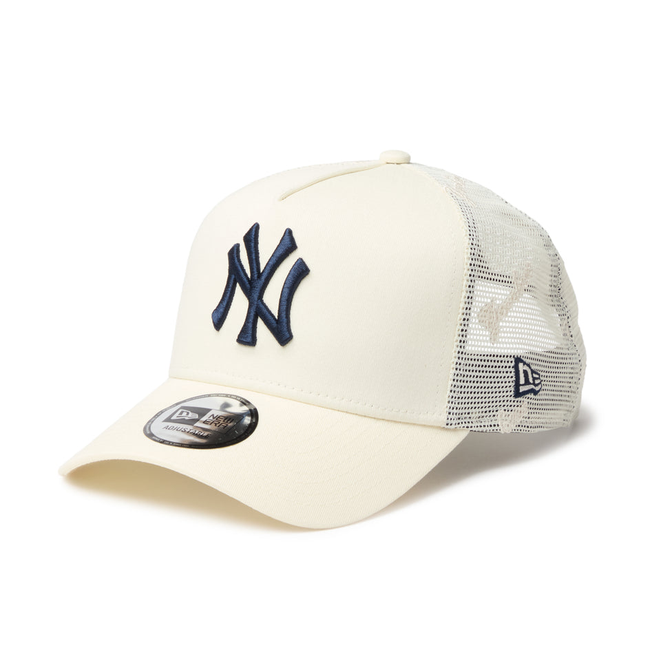 9FORTY A-Frame トラッカー ニューヨーク・ヤンキース MLB Embroidered Mesh クロームホワイト | NEW ERA ニューエラ公式オンラインストア