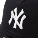 9FORTY A-Frame トラッカー MLB Damaged Cap ニューヨーク・ヤンキース ブラック | NEW ERA ニューエラ公式オンラインストア