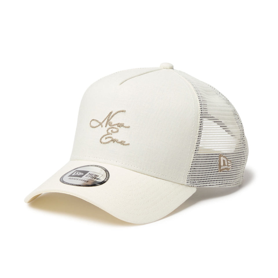 9FORTY A-Frame トラッカー Cotton Linen コットンリネン New Era オフ