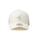 9FORTY A-Frame CottonトラッカーCotton Linen コットンリネン New Era オフアイボリー | NEW ERA ニューエラ公式オンラインストア