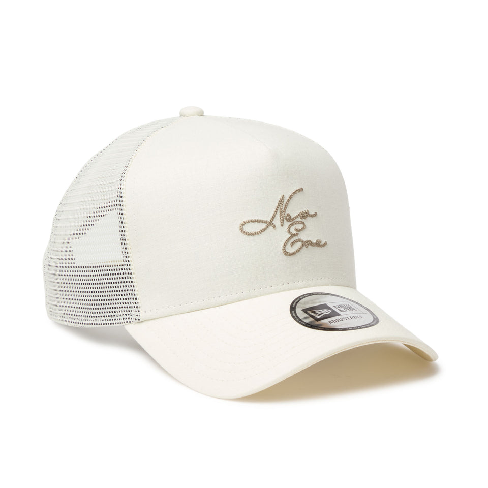 9FORTY A-Frame CottonトラッカーCotton Linen コットンリネン New Era オフアイボリー | NEW ERA ニューエラ公式オンラインストア