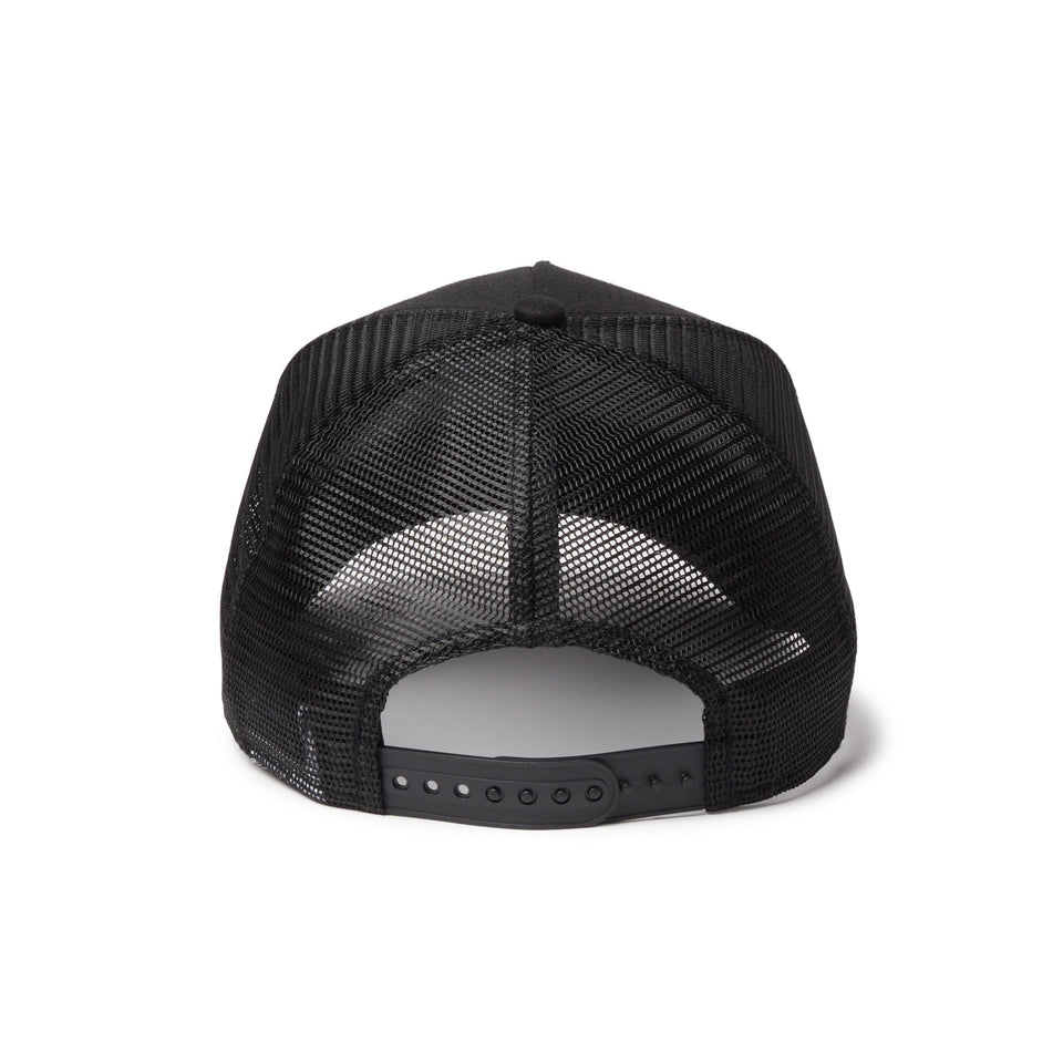 9FORTY A-Frame トラッカー Cotton Linen コットンリネン New Era ブラック | NEW ERA ニューエラ公式オンラインストア