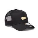9FORTY A-Frame トラッカー Metal Plate メタルプレート  ブラック / メタリックゴールド  | NEW ERA ニューエラ公式オンラインストア