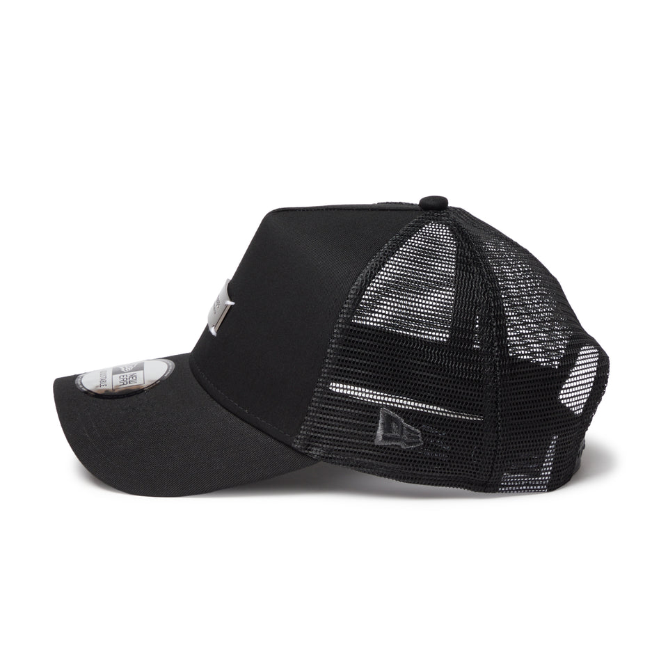 9FORTY A-Frame トラッカー Metal Plate メタルプレート  ブラック / ブラック | NEW ERA ニューエラ公式オンラインストア