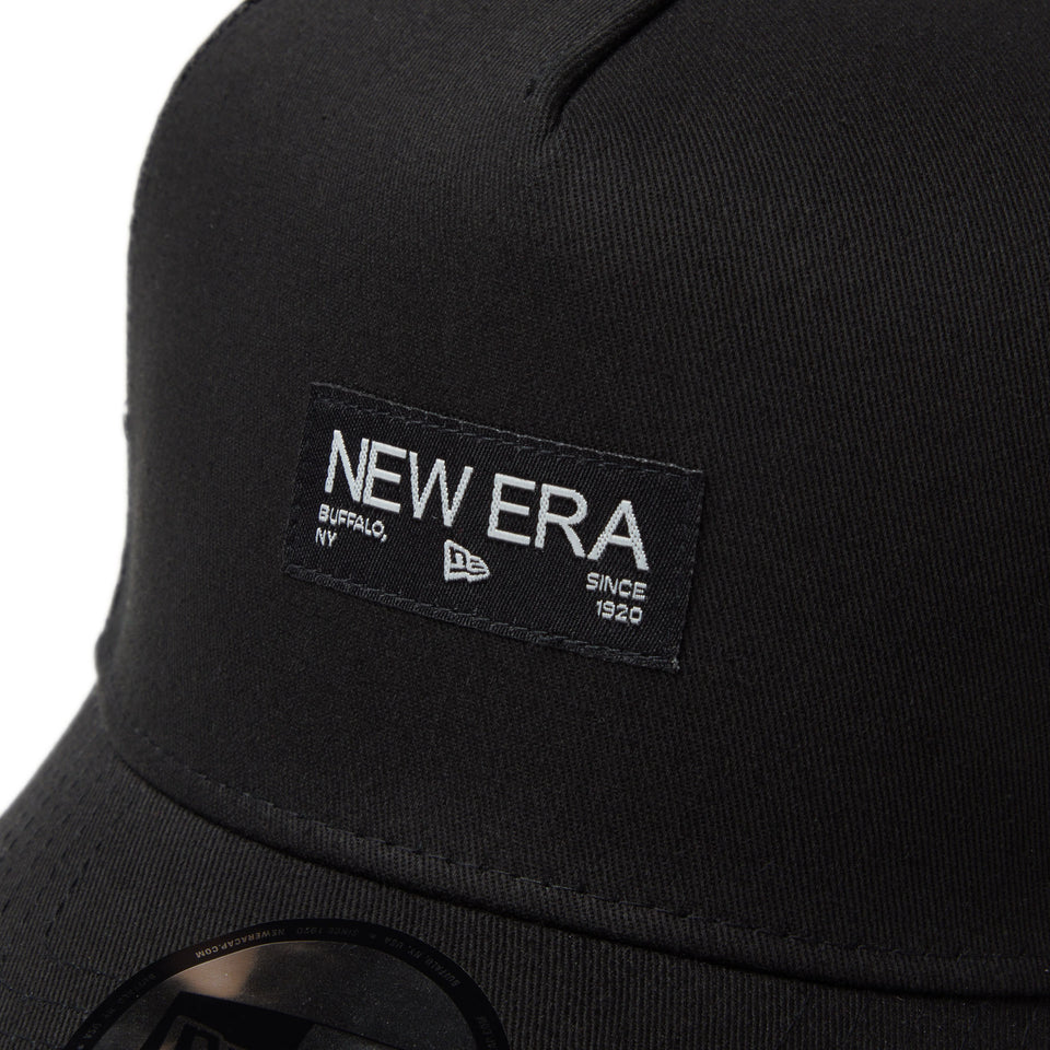 9FORTY A-Frame トラッカー Metal Flag  ブラック/シルバー | NEW ERA ニューエラ公式オンラインストア