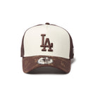 9FORTY A-Frame トラッカー MLB Jacquard ロサンゼルス・ドジャース ブラウン | NEW ERA ニューエラ公式オンラインストア