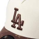 9FORTY A-Frame トラッカー MLB Jacquard ロサンゼルス・ドジャース ブラウン | NEW ERA ニューエラ公式オンラインストア