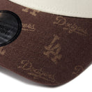 9FORTY A-Frame トラッカー MLB Jacquard ロサンゼルス・ドジャース ブラウン | NEW ERA ニューエラ公式オンラインストア