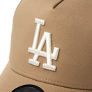 9FORTY A-Frame トラッカー ロサンゼルス・ドジャース MLB Embroidered Mesh カーキ | NEW ERA ニューエラ公式オンラインストア