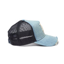 9FORTY A-Frame トラッカー MLB Damaged Cap ロサンゼルス・ドジャース ネイビー | NEW ERA ニューエラ公式オンラインストア