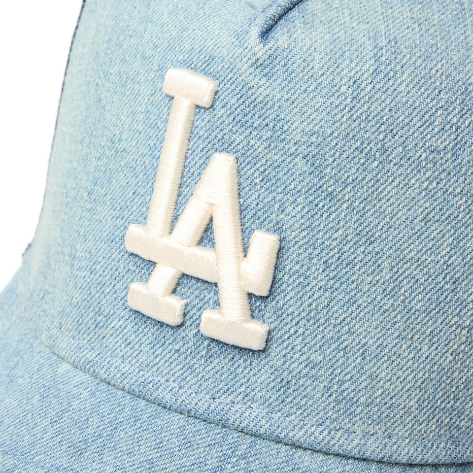 9FORTY A-Frame トラッカー MLB Damaged Cap ロサンゼルス・ドジャース ネイビー | NEW ERA ニューエラ公式オンラインストア