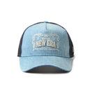 9FORTY A-Frame トラッカー Frame Logo フレームロゴ ウォッシュドデニム | NEW ERA ニューエラ公式オンラインストア