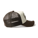 9FORTY A-Frame トラッカー Frame Logo フレームロゴ ストーン/ウォルナット | NEW ERA ニューエラ公式オンラインストア
