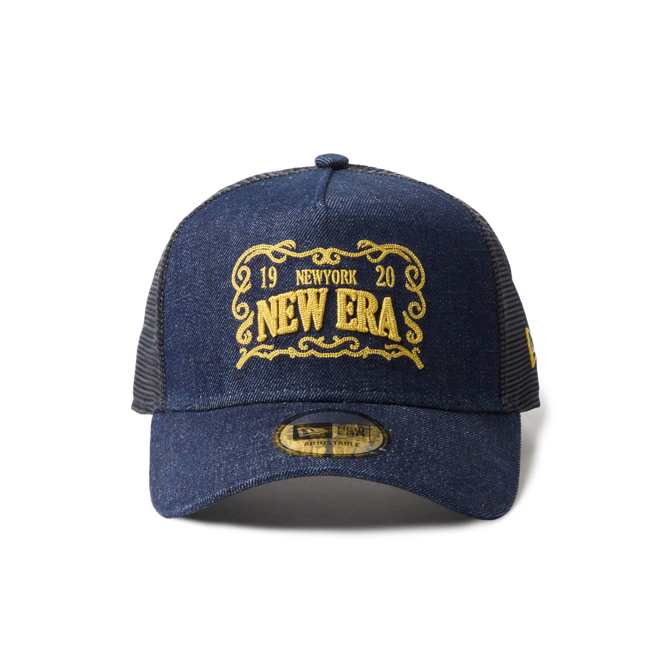 9FORTY A-Frame トラッカー Frame Logo フレームロゴ デニム | NEW ERA ニューエラ公式オンラインストア