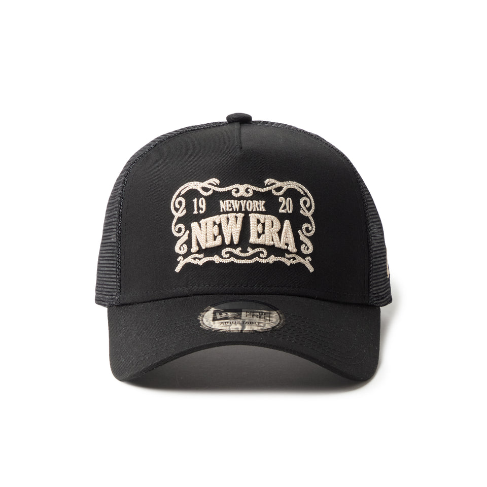 9FORTY A-Frame トラッカー Frame Logo フレームロゴ ブラック | NEW ERA ニューエラ公式オンラインストア
