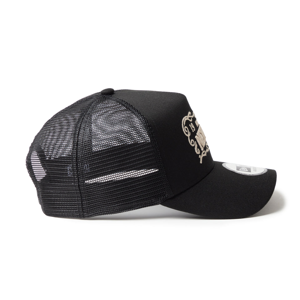 9FORTY A-Frame トラッカー Frame Logo フレームロゴ ブラック | NEW ERA ニューエラ公式オンラインストア