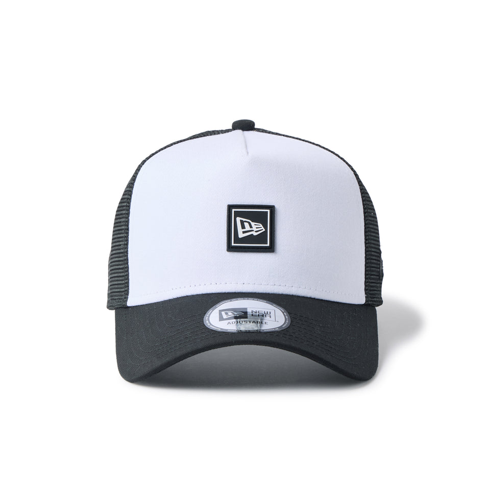 9FORTY A-Frame トラッカー Flag Logo ラバーパッチ Rubber Patch ホワイト | NEW ERA ニューエラ公式オンラインストア