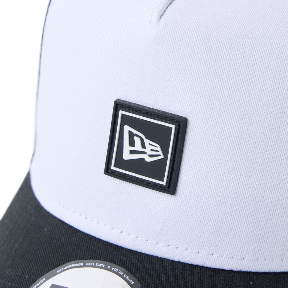 9FORTY A-Frame トラッカー Flag Logo ラバーパッチ Rubber Patch ホワイト | NEW ERA ニューエラ公式オンラインストア