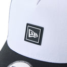 9FORTY A-Frame トラッカー Flag Logo ラバーパッチ Rubber Patch ホワイト | NEW ERA ニューエラ公式オンラインストア