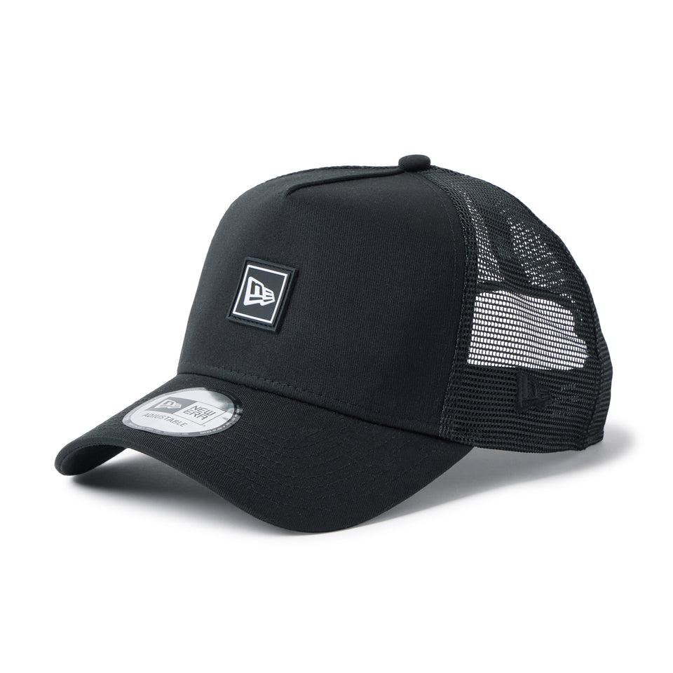 9FORTY A-Frame トラッカー Flag Logo ラバーパッチ Rubber Patch ブラック | NEW ERA ニューエラ公式オンラインストア