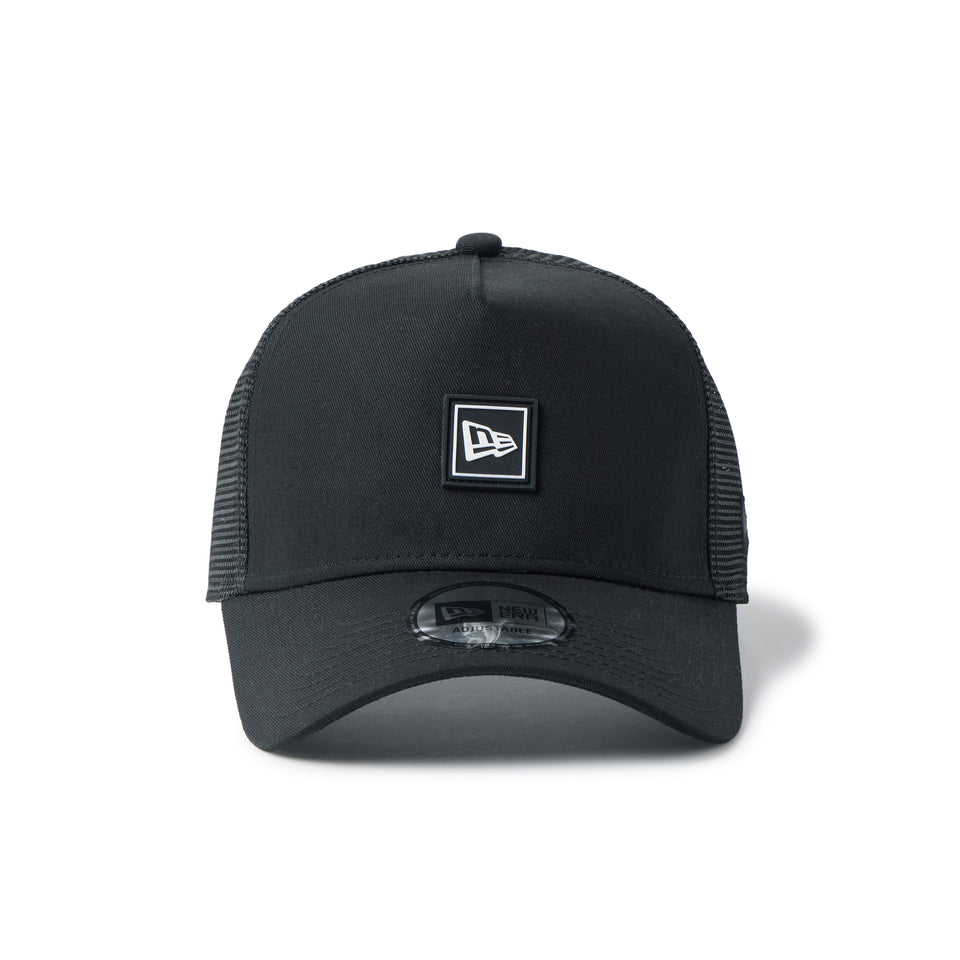9FORTY A-Frame トラッカー Flag Logo ラバーパッチ Rubber Patch ブラック | NEW ERA ニューエラ公式オンラインストア