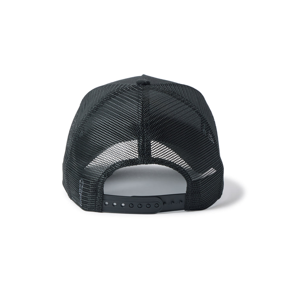 9FORTY A-Frame トラッカー Flag Logo ラバーパッチ Rubber Patch ブラック | NEW ERA ニューエラ公式オンラインストア