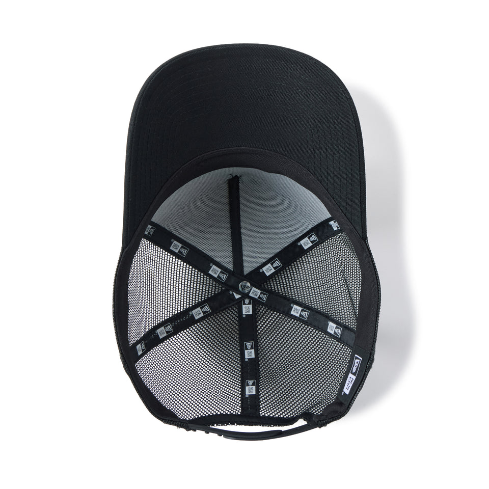 9FORTY A-Frame トラッカー Flag Logo ラバーパッチ Rubber Patch ブラック | NEW ERA ニューエラ公式オンラインストア