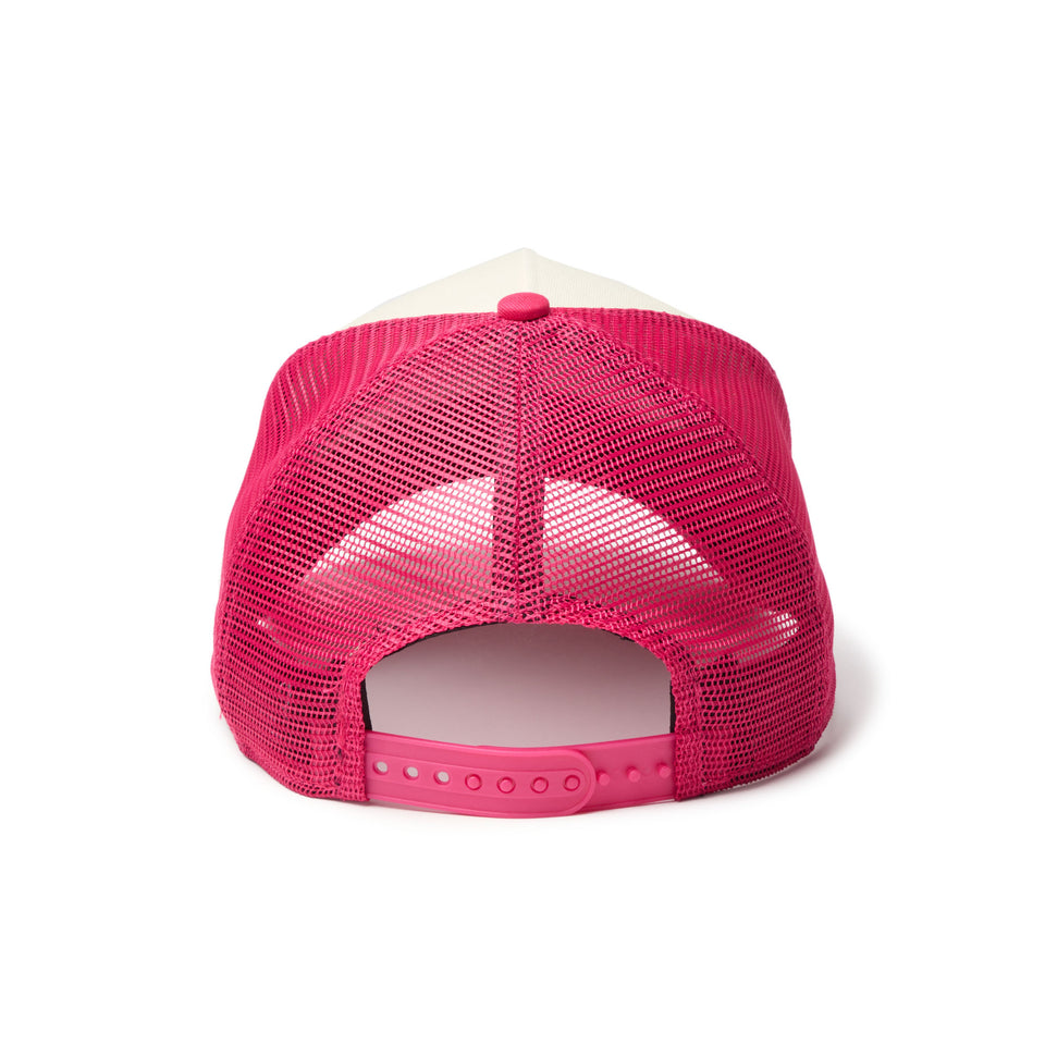 9FORTY A-Frame トラッカー College Logo クロームホワイト/ピンクレモネード/ブライトローズ | NEW ERA ニューエラ公式オンラインストア