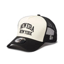 9FORTY A-Frame トラッカー College Logo クロームホワイト/ブラック | NEW ERA ニューエラ公式オンラインストア