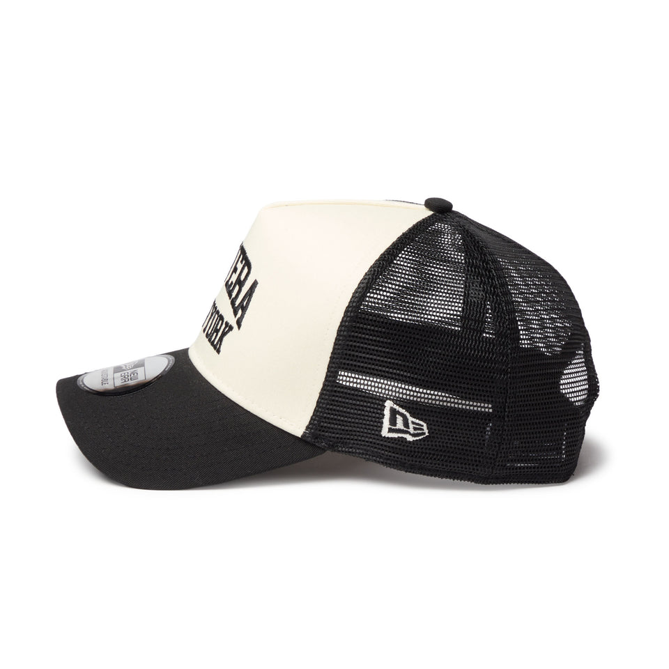 9FORTY A-Frame トラッカー College Logo クロームホワイト/ブラック | NEW ERA ニューエラ公式オンラインストア