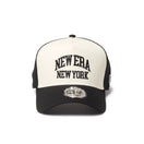 9FORTY A-Frame トラッカー College Logo クロームホワイト/ブラック | NEW ERA ニューエラ公式オンラインストア